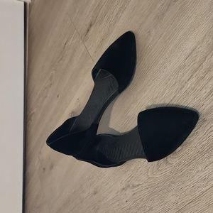 Black Velvet Audrey Native Flats